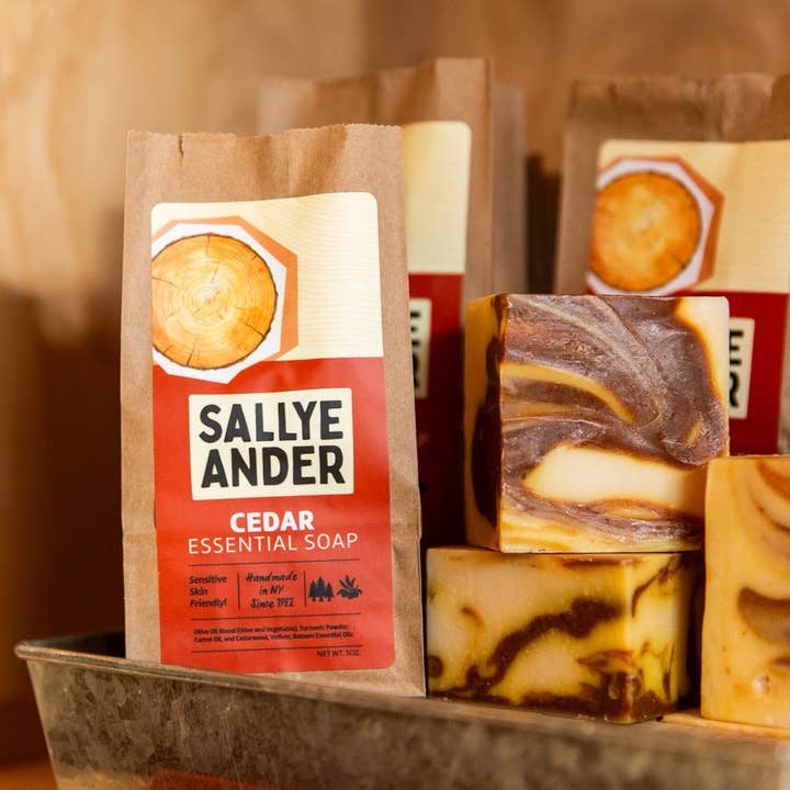 SallyeAnder - Vente Pains de savon - Savon de cèdre2