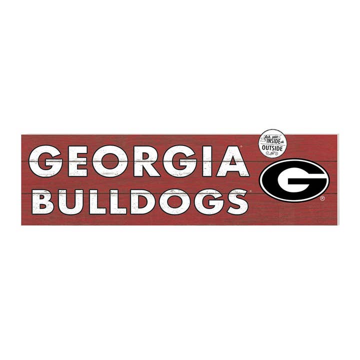 35x10 InOutdoor Team Logo Georgia Bulldogs for wholesale by KH Sports Fan