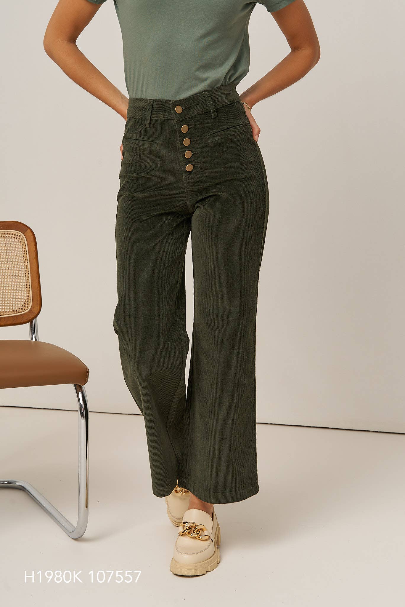 Oraije Paris - Wholesale Pants - Women's - Valentina velvet wide pants29
