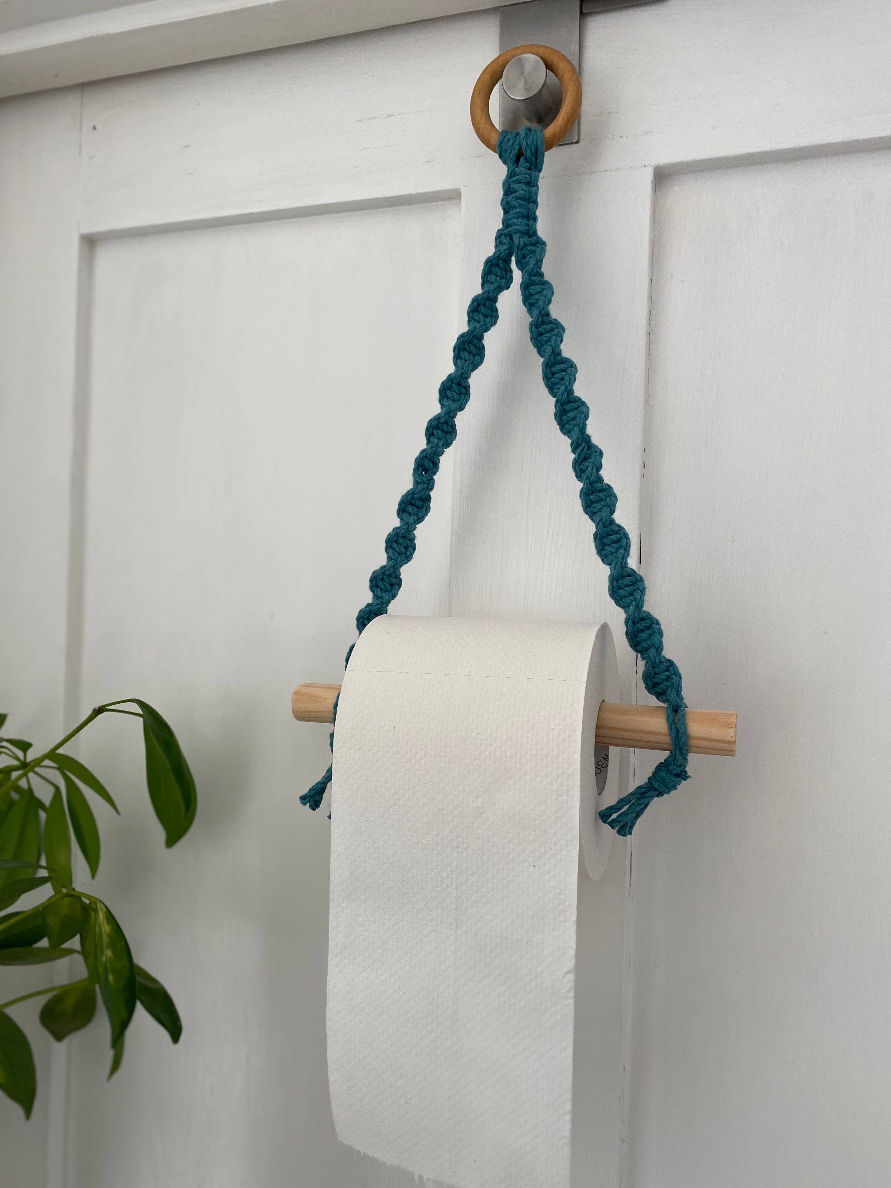 Macra-Made With Love - Wholesale Toilet Paper Holder - Hanging Macramé Toilet Paper Holder12