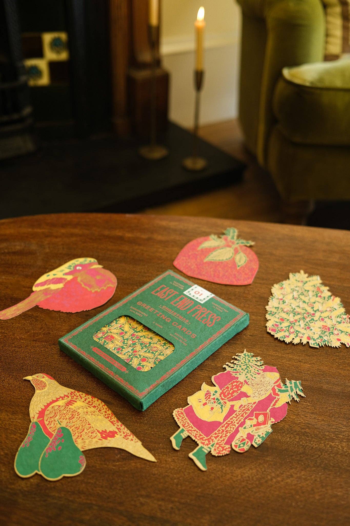 East End Press – wholesale Christmas card – UK/EU: Christmas Card Pack5