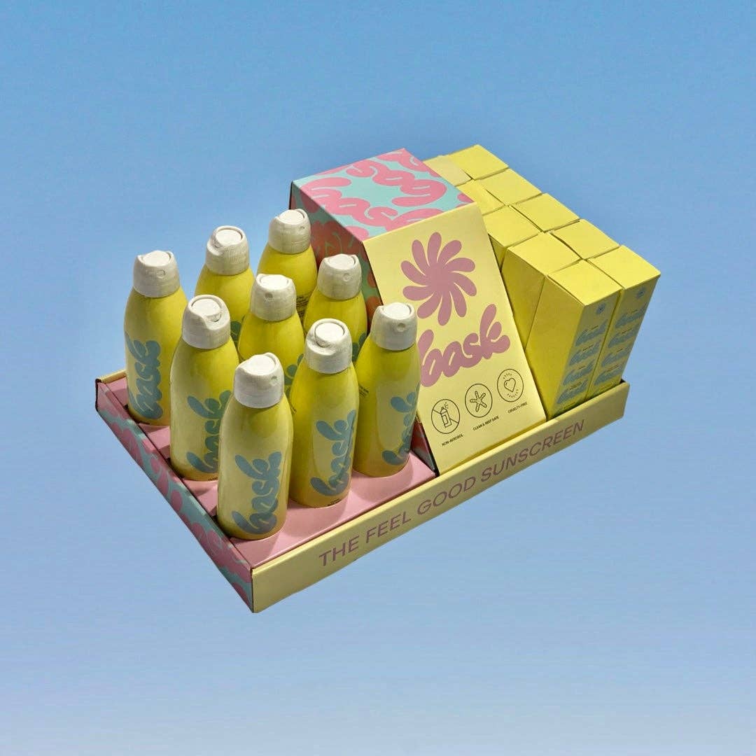 Bask Sunscreen - Wholesale Sunscreen - Bask Sunscreen Display Case [Display Only]4