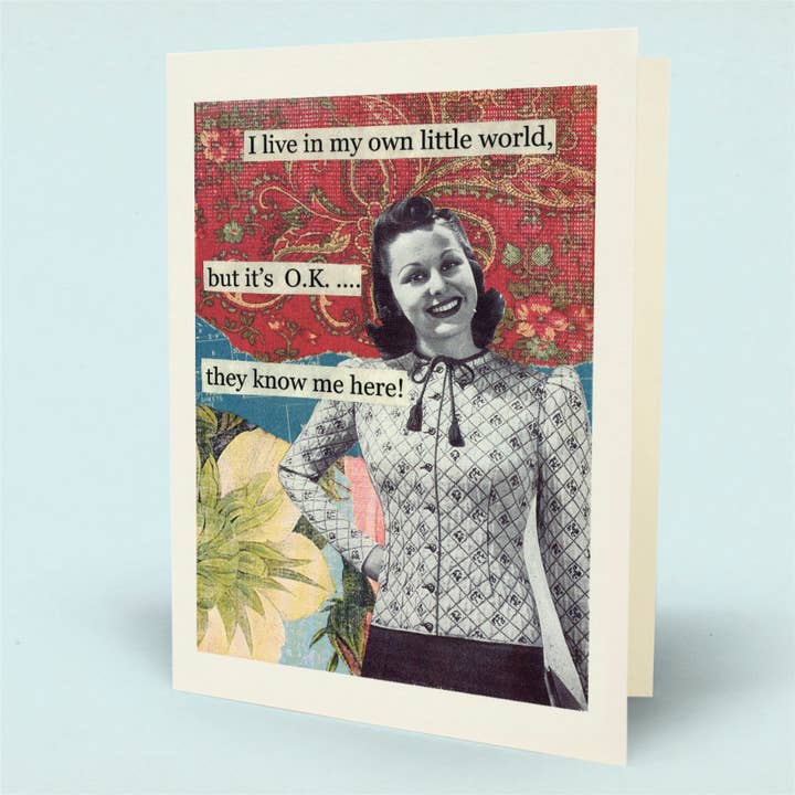 Vivre dans son propre monde pour la vente par Mina Lee Studio