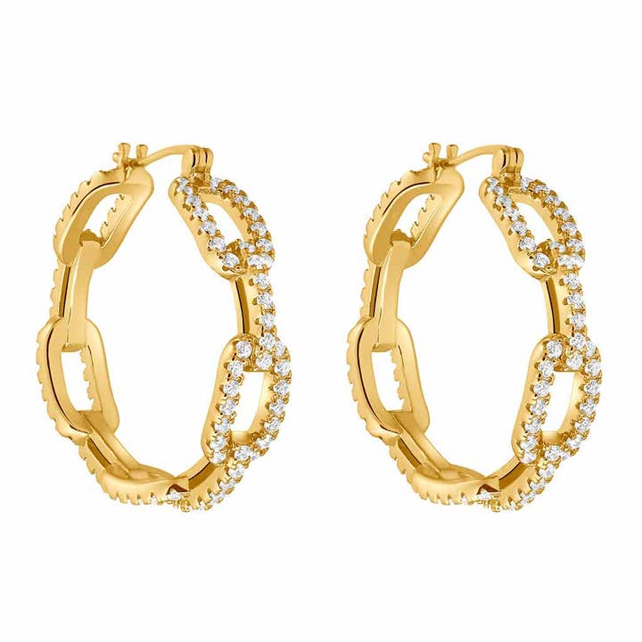 Orecchini a cerchio Jlana per la vendita all'ingrosso da parte di MARLICARA GmbH