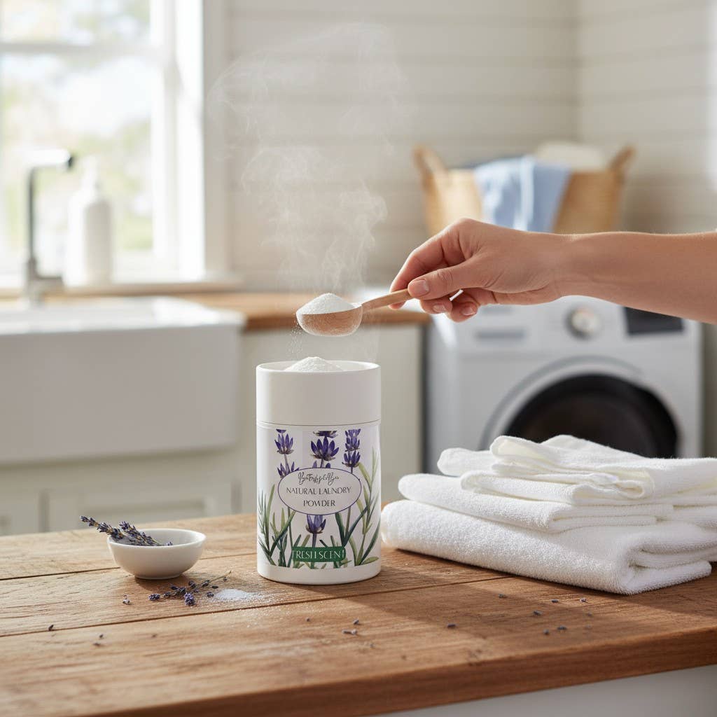 Butterfly&Bee - Wholesale Laundry Detergent Powder/Pods - Natural Laundry Powder: Zero Waste Laundry Detergent6