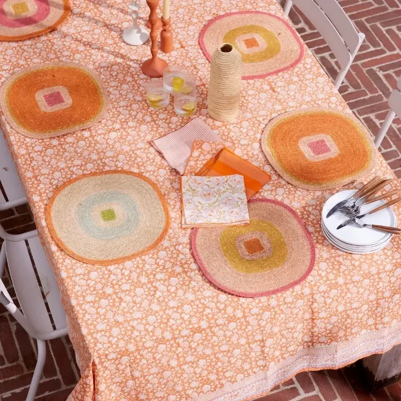 Bonheur du Jour - Wholesale Tablecloth - Tablecloth - Arushi Pumpkin2