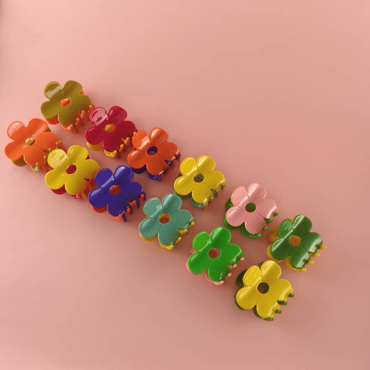 Love Attack - Wholesale Hair Clip - Women's - Hanami Cellulose Acetate Flower Hair Claw Clips15