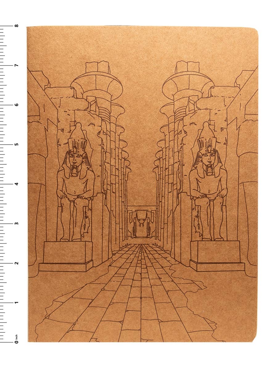 Discoveries, Inc. - Wholesale Sketchbook/Sketchpad - Sketch Book - Egyptian Luxor Temple - 6" x 8"3