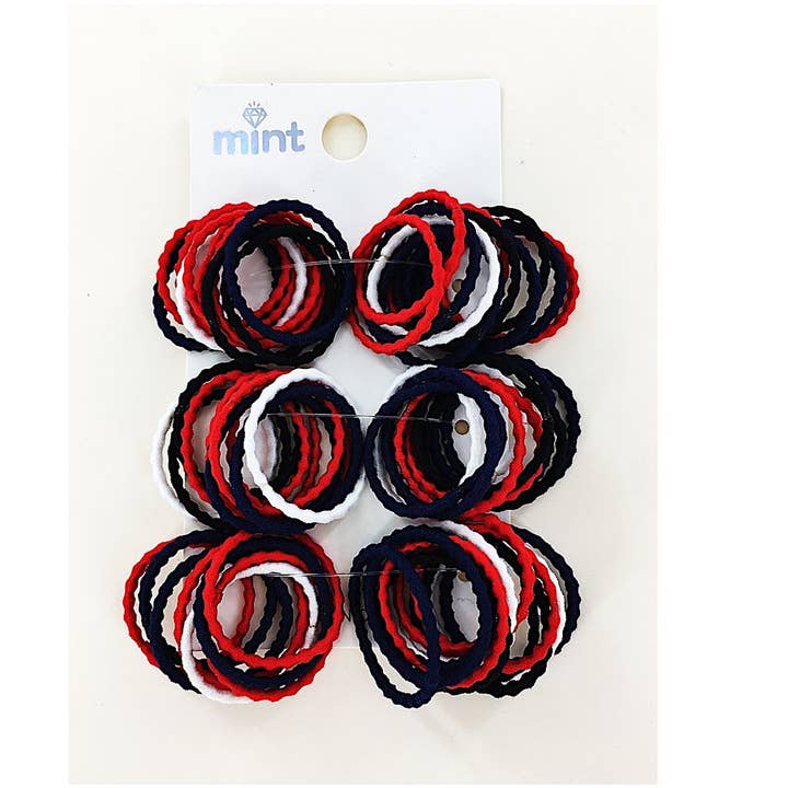 Atlas Fashion - Wholesale Hair Tie - Wavy Elastic Hair Tie Value Pack