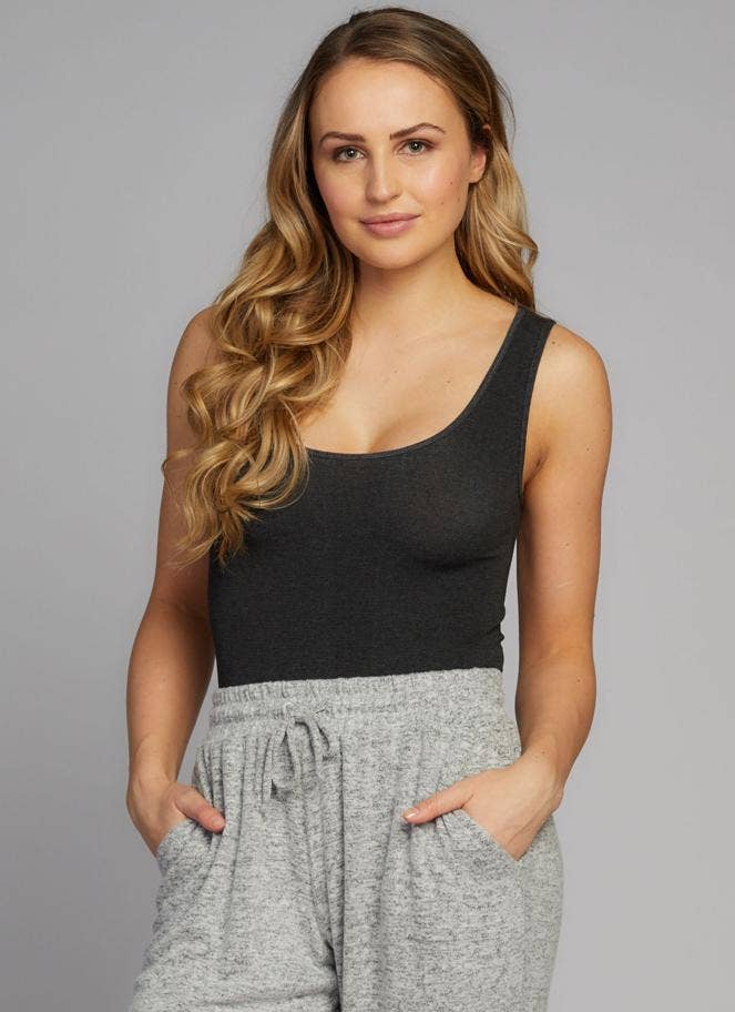 C'est Moi Clothing Co - Wholesale Tank Top - Women's - Bamboo Double Scoop Tank- CEBT111020