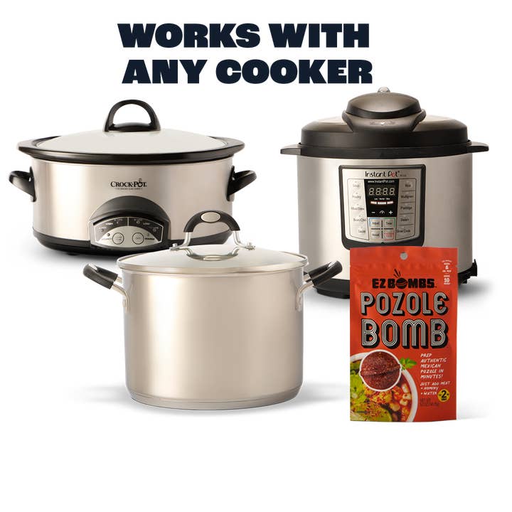 EZ Bombs - Wholesale Dried spice mix - Pozole Bomb Seasoning – 2 Pack by EZ Bombs (24 /Units/Case)2