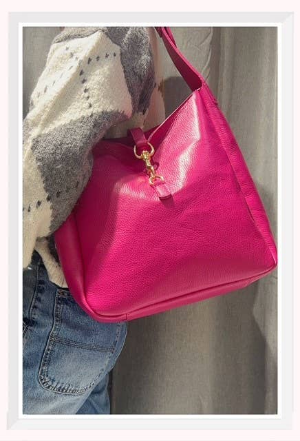 Z et Z - Wholesale Shoulder Bag - Women's - Grained leather shoulder bag17