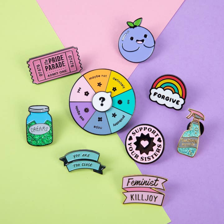 Le Petit Pin - Wholesale Lapel pin/button - Pride Parade Ticket | Lgbt Pin Badge | Admit One | Gay Pride3