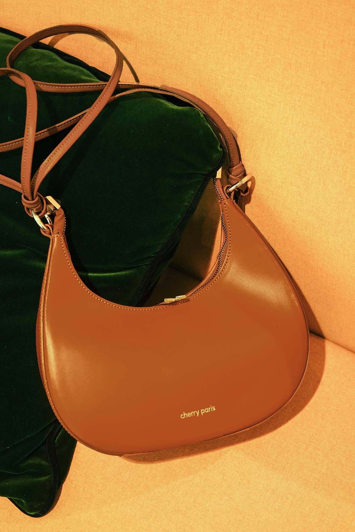 Cherry Paris - Vendita all'ingrosso Tracolla - Donna - Borsa a spalla in pelle liscia ALISSA - 417911