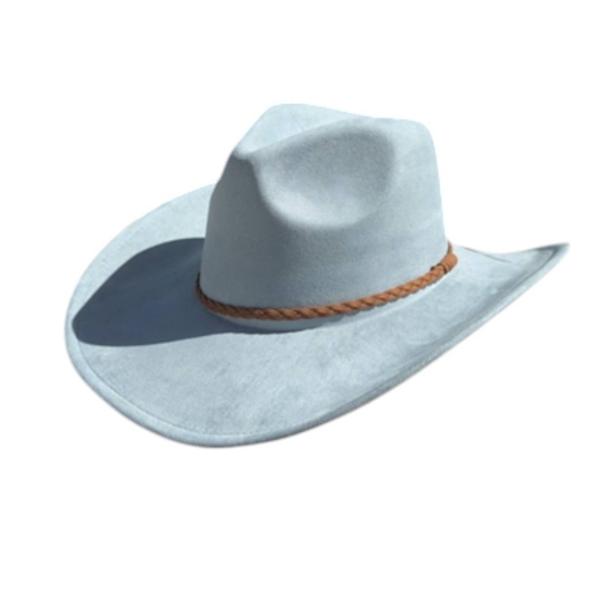 Portia Hat - Wholesale Cowboy Hat - Unisex - Classic Vegan Suede Western Cowboy Hat – Trendy & Timeless14