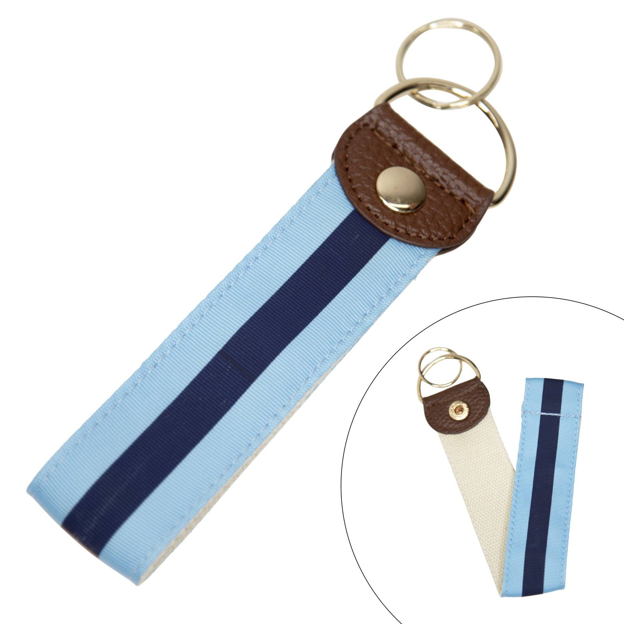 Mainstreet Collection - Wholesale Keychain - Unisex - Ribbon Snap Key Fobs0