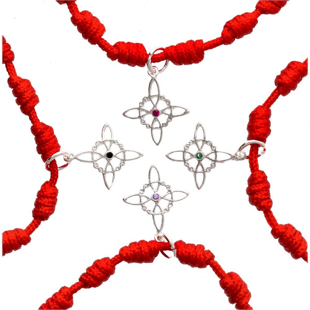 Vives de la Cortada S.L - Wholesale Prayer Beads Bracelet - 7 Knots Protection Bracelet and Small Witch Knot in 925 Sterling Silver2