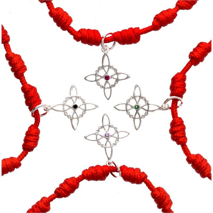 Vives de la Cortada S.L - Wholesale Prayer Beads Bracelet - 7 Knots Protection Bracelet and Small Witch Knot in 925 Sterling Silver2