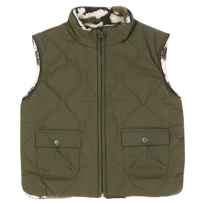 ToTo Heros - Wholesale Outerwear Vest - Kids - New Lottie Quilted & Fleeced Reversible Vest9
