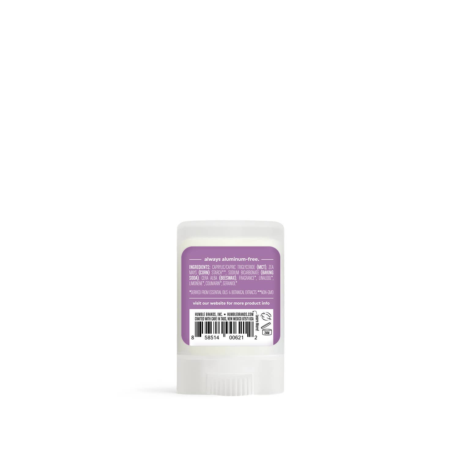 Humble Brands, Inc. - Wholesale Deodorant - Unisex - Mountain Lavender Original Travel Deodorant4