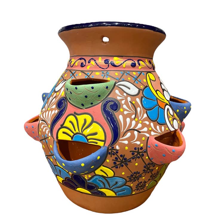 Abes Pottery & Import's - Wholesale Plant Pot - STRAWBERRY POT