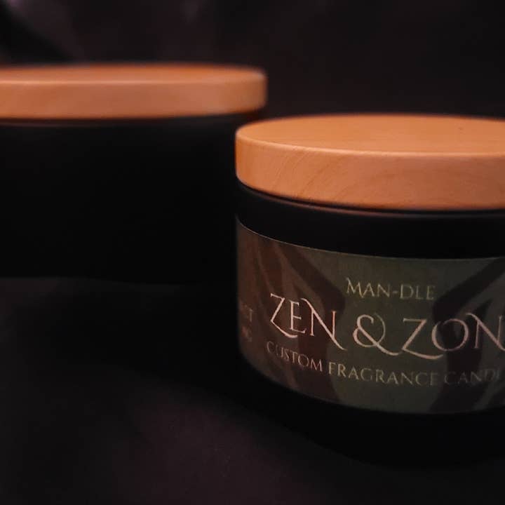 MAN-DLE - Wholesale Jar/Filled Candle - 🧘 Zen & Zone Candle2