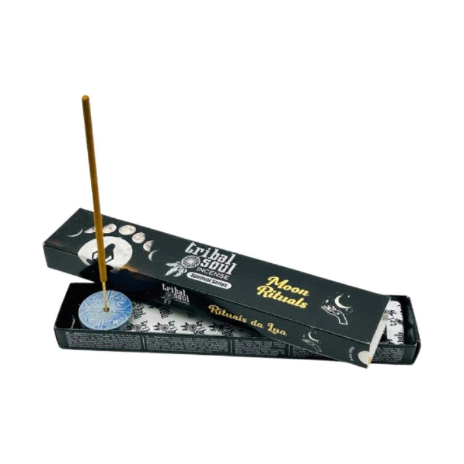 Cardshouse – Incenso por atacado – Ritual da Lua - Incenso Tribal Soul Espiritual Hari Darshan0