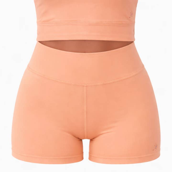 Shorts de compression taille haute Colorflow pour la vente par Dragonwing