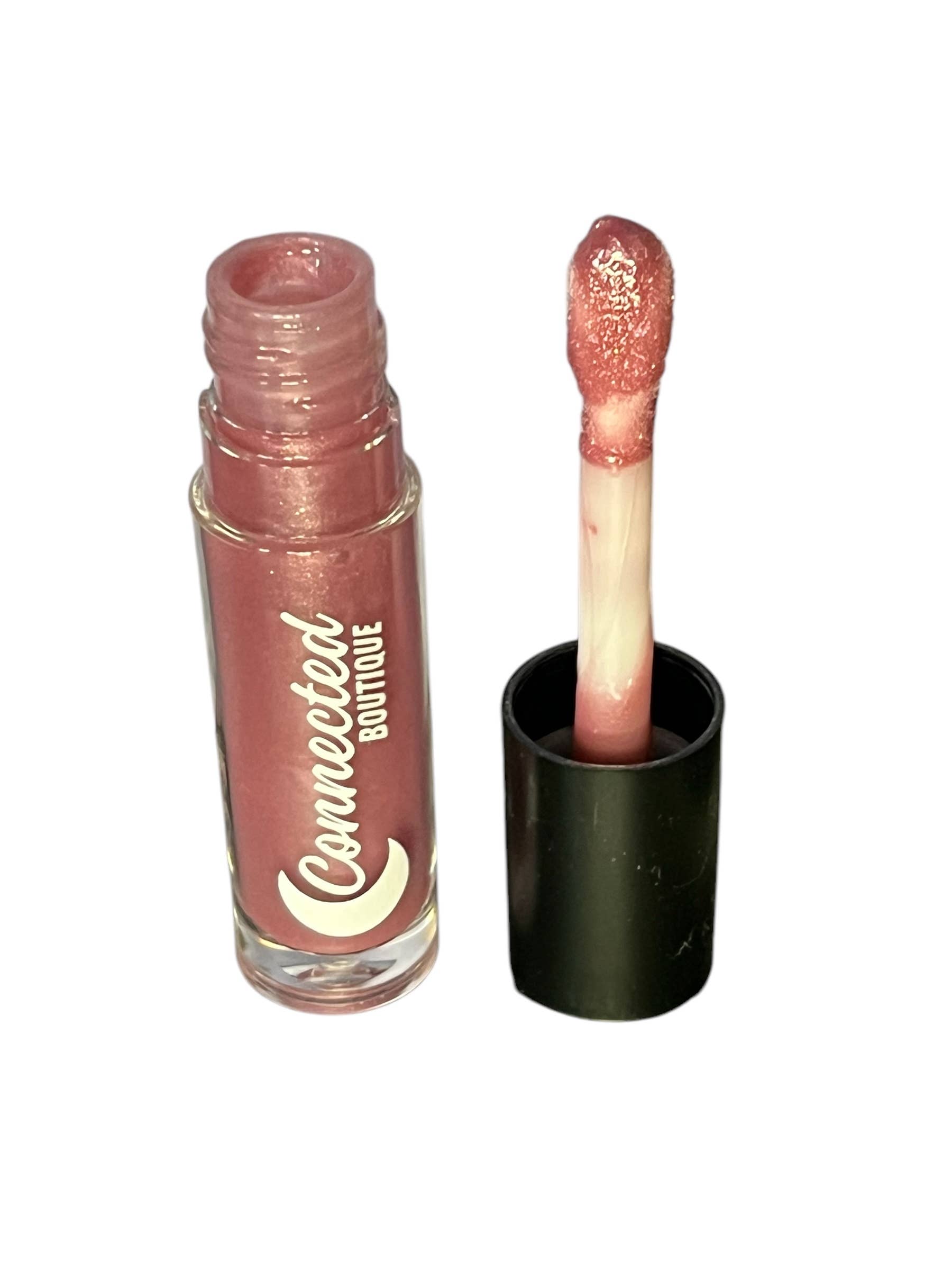 Connected Boutique - Venta al por mayor Brillos de labios - Brillo de labios rosa cromado «Pink Spell»2