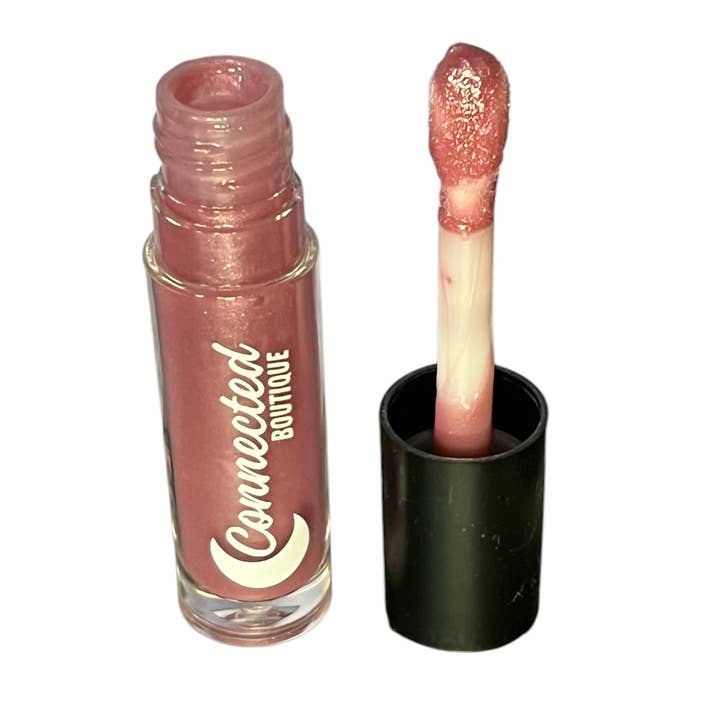 Connected Boutique - Venta al por mayor Brillos de labios - Brillo de labios rosa cromado «Pink Spell»2