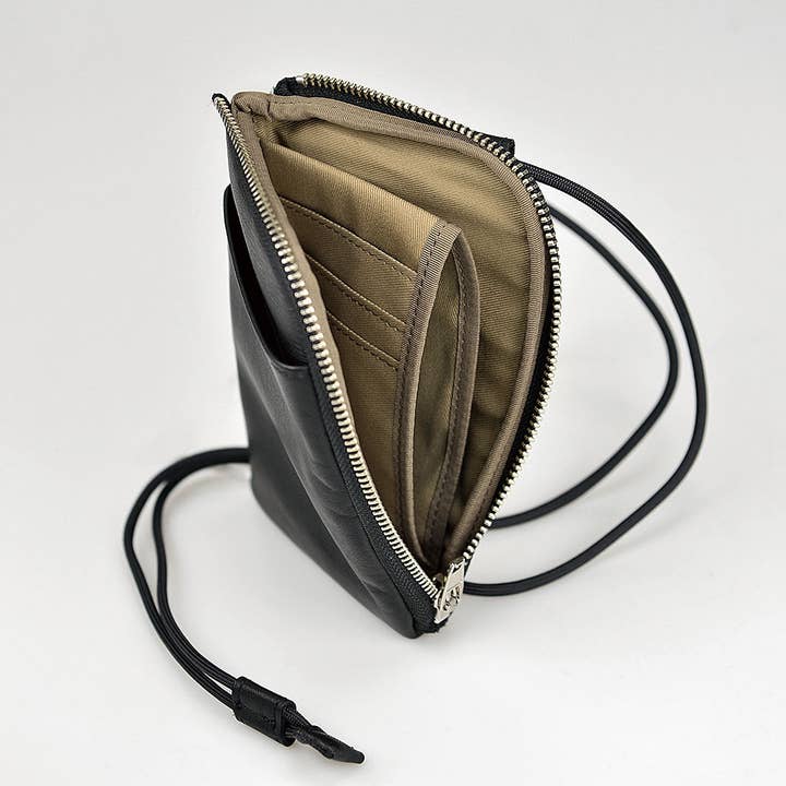 Unofuku - Wholesale Phone Wallet - Women's - re:credo LINKER Phone Case (Black)2