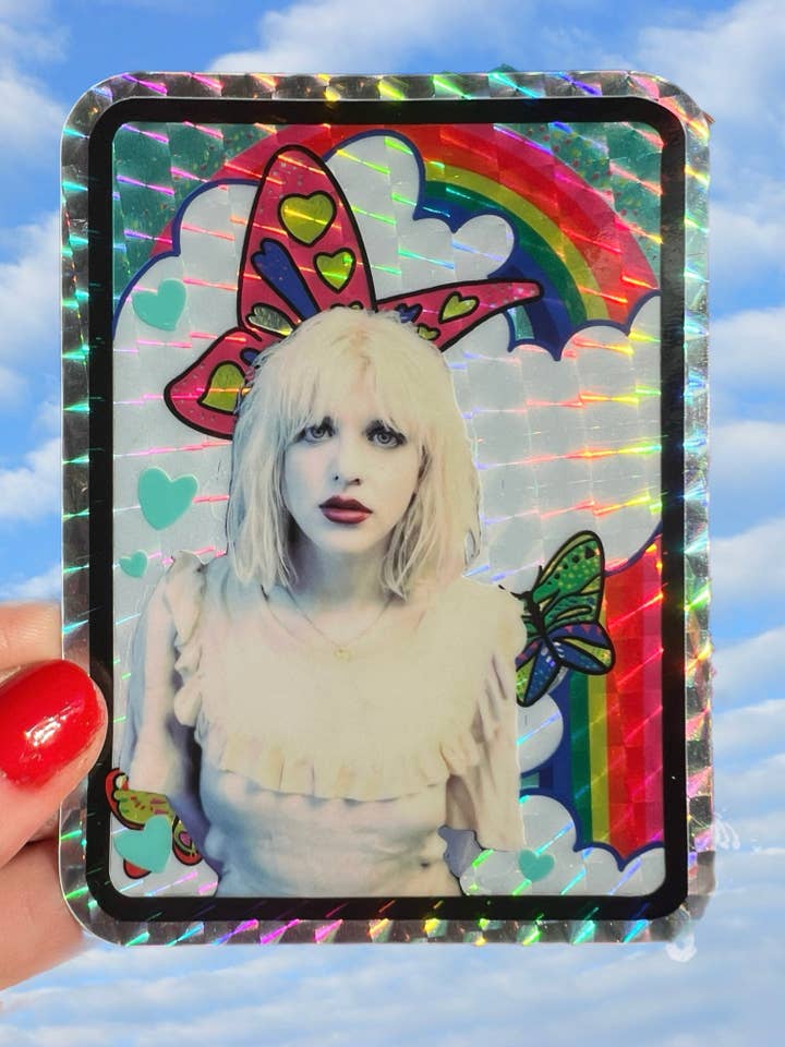 Love Through This STICKER 4 Inch for wholesale by Astral Weekend