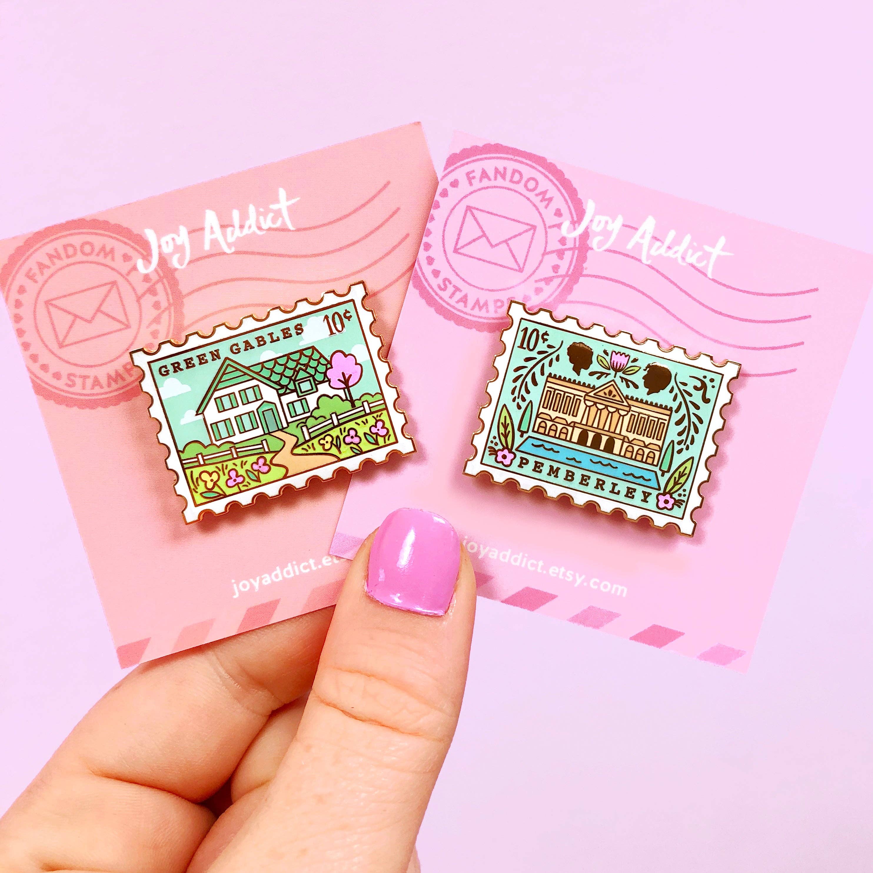 Joy Addict - Wholesale Lapel Pin/Button - Pemberley, Pride and Prejudice Enamel Pin6