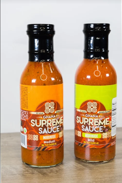 Ghana Supreme Sauce Marinade – wholesale Sås – Ghana Supreme Sauce- Marinad - Mild- Bas för Jollof R6