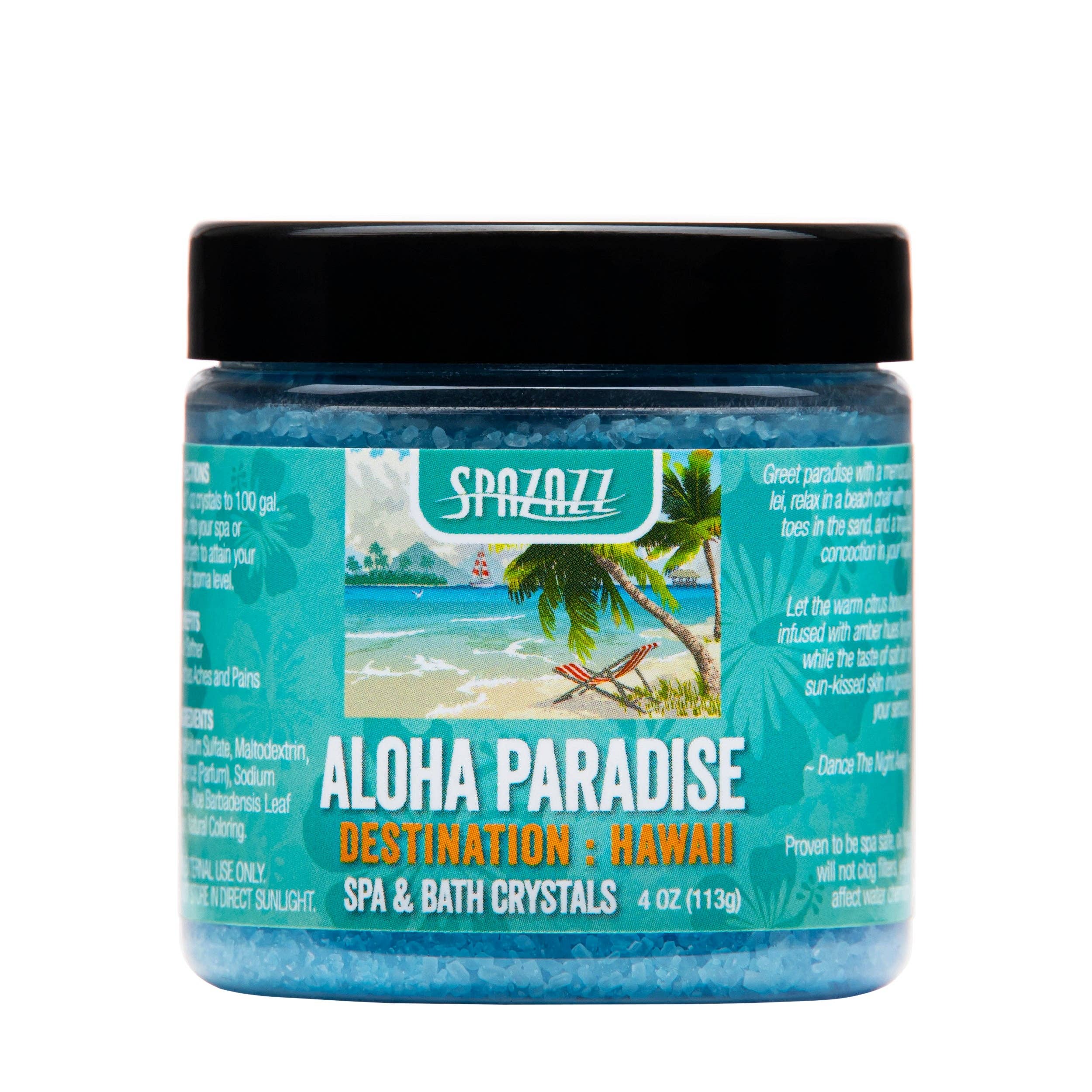 Spazazz - Wholesale Bath Salts - Aloha Paradise - Hawaii0