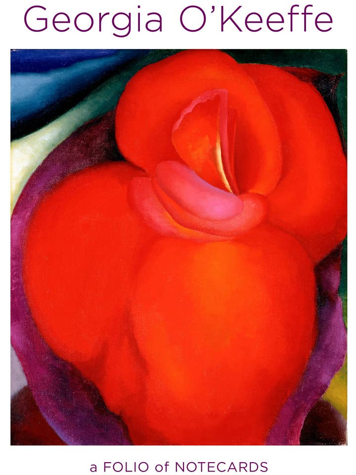 Georgia O'Keeffe Notecard Folio for wholesale by Pomegranate