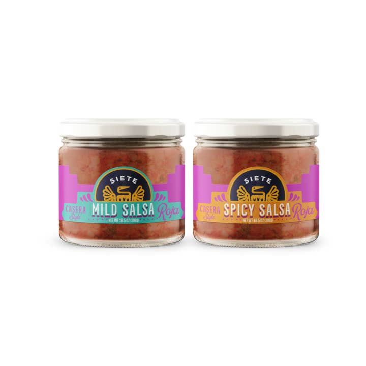 Siete Foods - Wholesale Salsa - Casera Salsas Mix 12pk