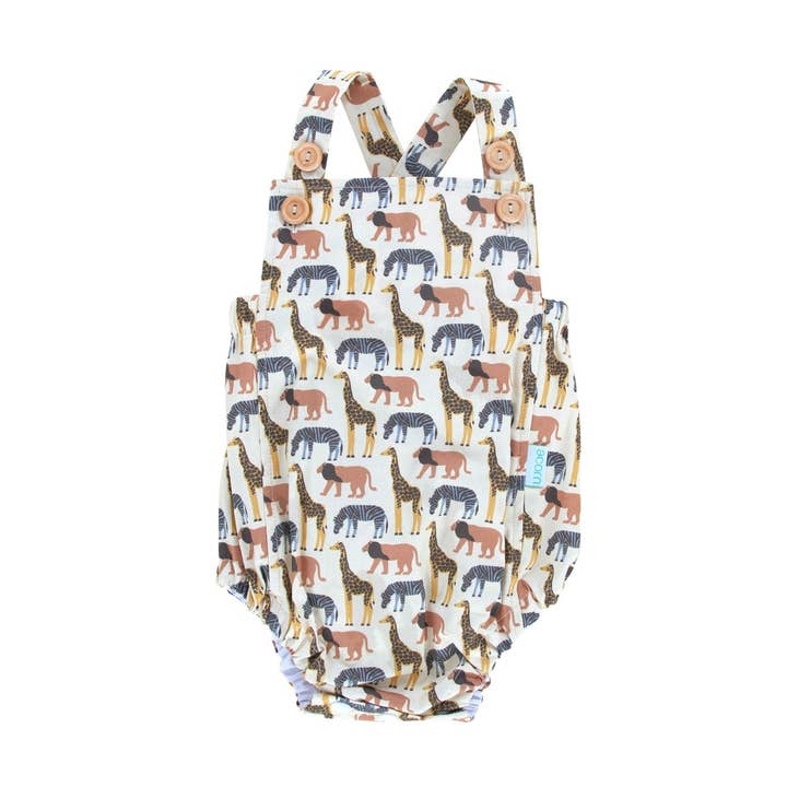 Barboteuse Safari pour la vente par Acorn Kids