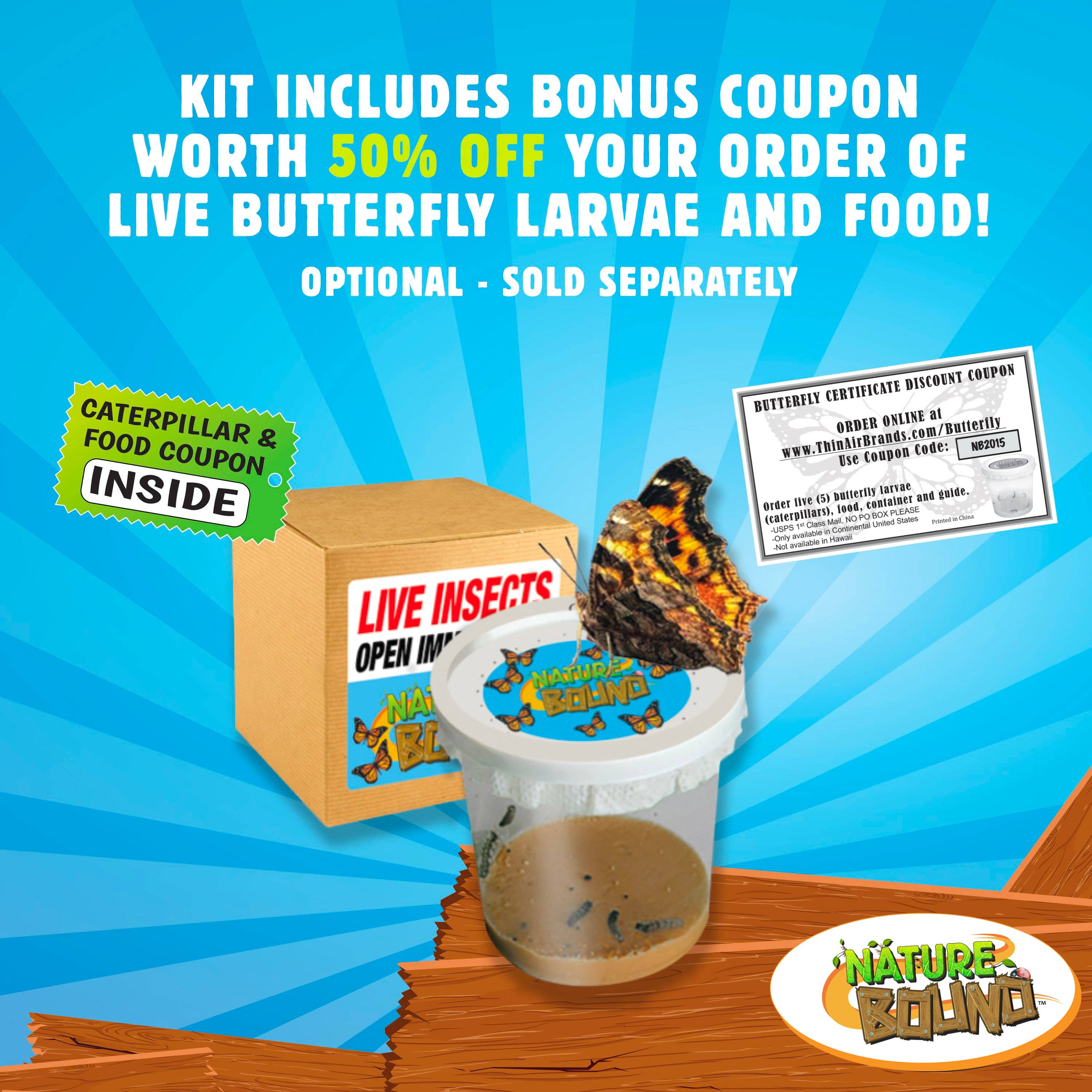 Thin Air Brands - Wholesale Toy Set - Kids - Butterfly Kit in PDQ1