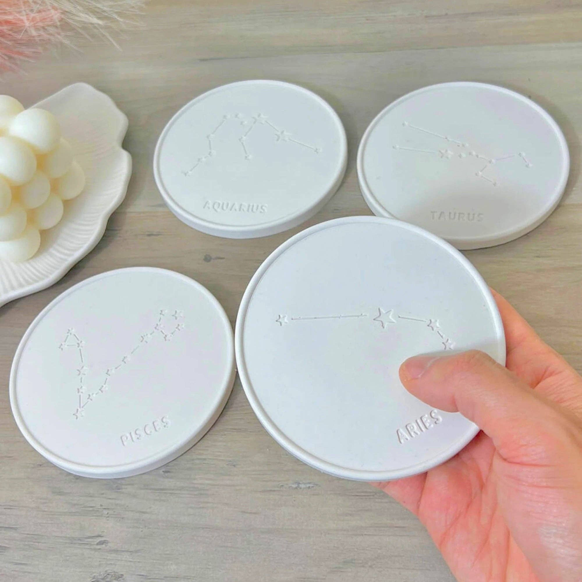 Eli and Things – wholesale Coasters – Libra September Birthday Gift Coaster - Libra Star Sign Gift9