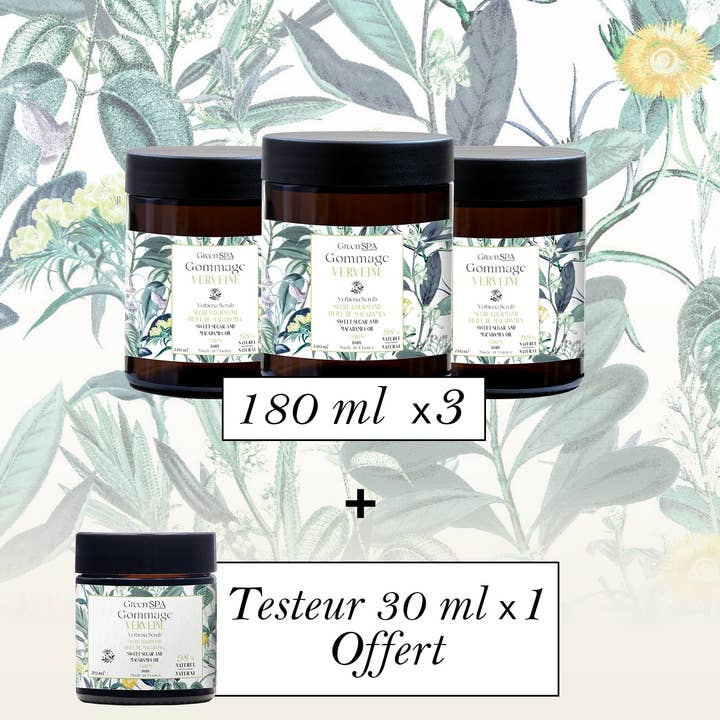 Green Spa - Wholesale Body Scrub/Exfoliant - Verbena Sugar Scrub - Limited Edition2