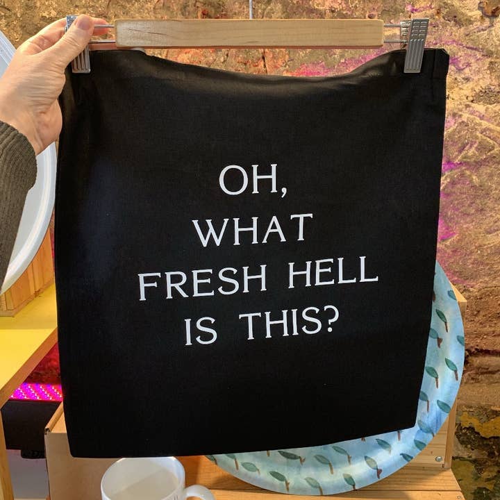 Oh, What Fresh Hell is This? Tote Bag - Braw Wee Emporium for wholesale by Braw Wee