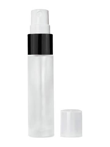 Best Bottles - Vente Flacon pulvérisateur - Bouteille cylindrique givrée avec pulvérisateur - 9 ml (plusieurs garnitures)4