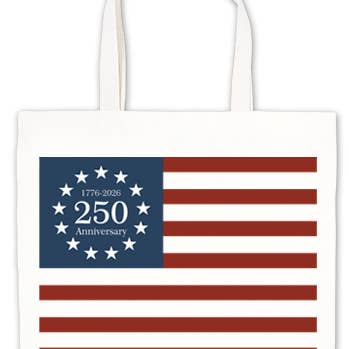 Large Tote 17-250 250th Anniversary for wholesale by Alice's Cottage