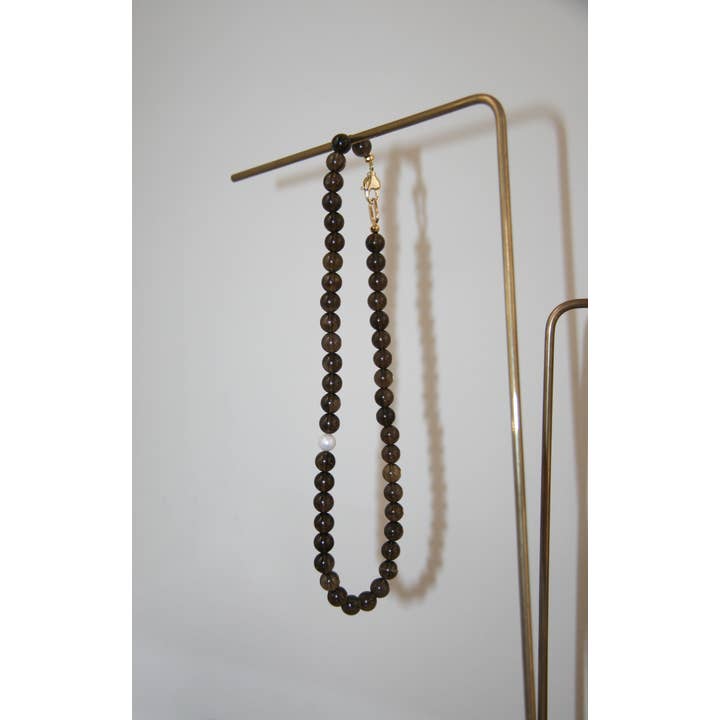 By Orly - Wholesale Beaded/Pearl Necklace - SABLE3