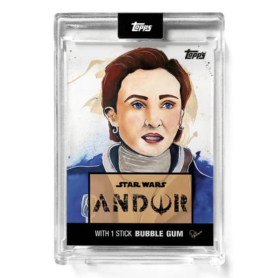 Mon Mothma - Topps Star Wars - Autographed for wholesale by Brittney Palmer Art