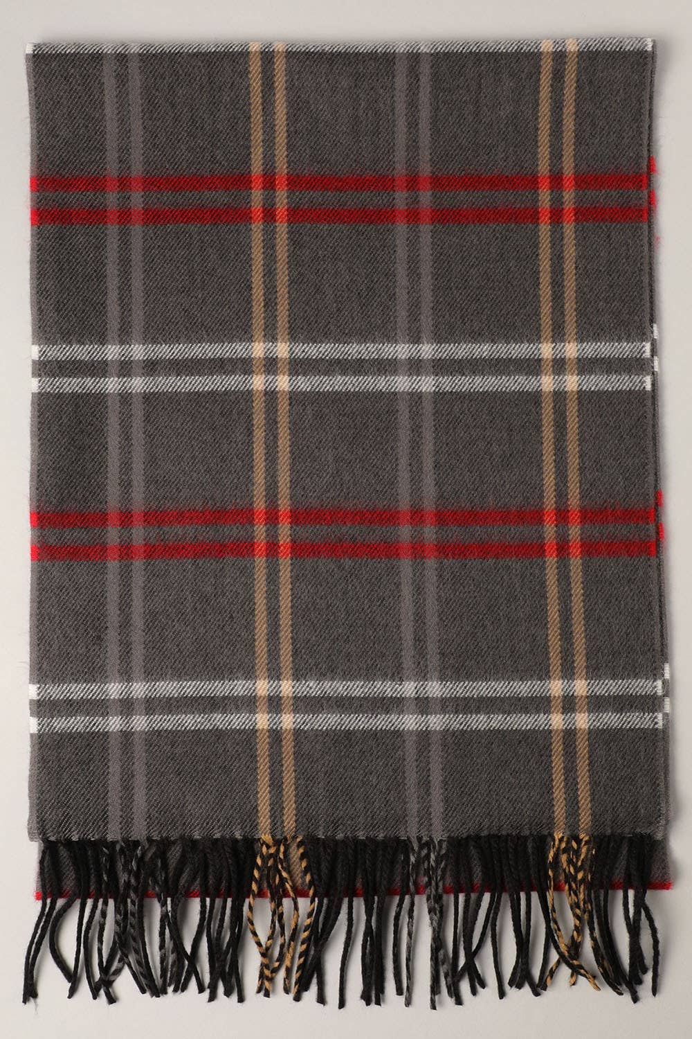 Fashion City - Wholesale Scarf - Unisex - Softer Than Cashmere Tartan Plaid Muffler Scarf1