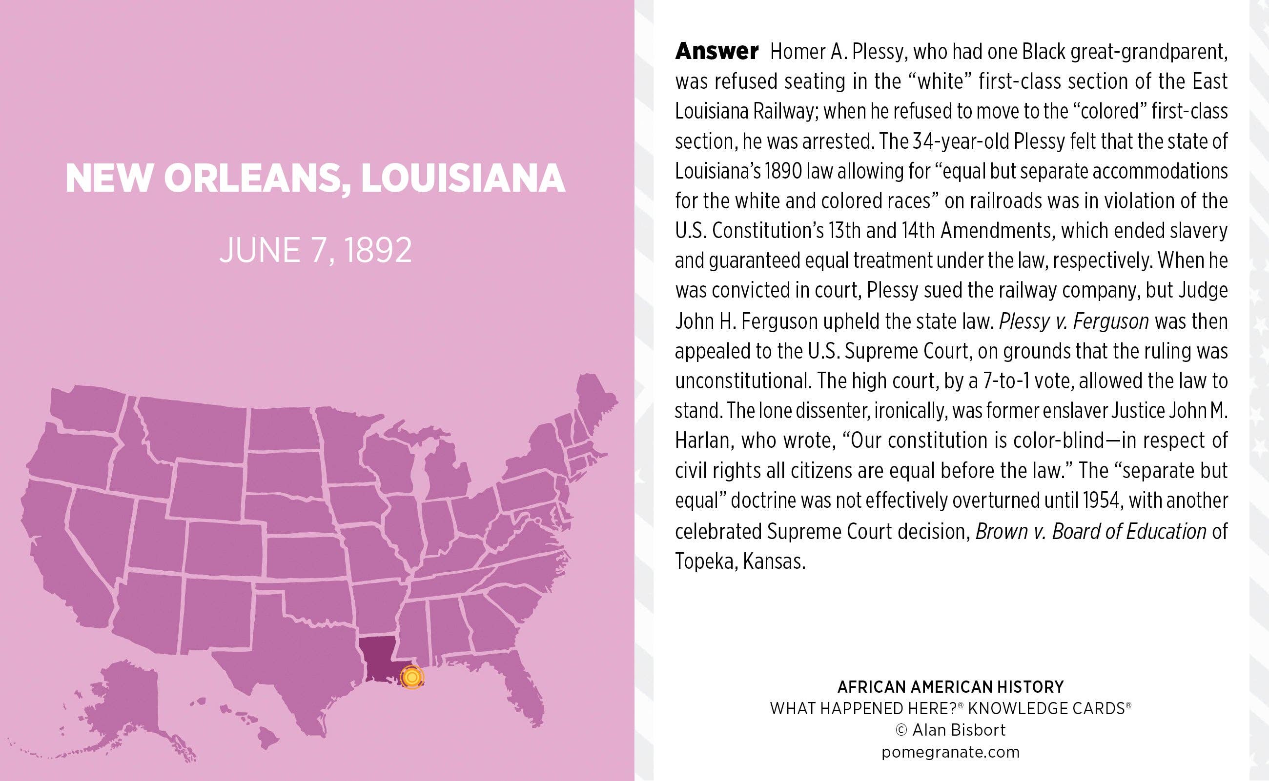 Pomegranate - Wholesale Card Game - What Happened Here? African American History Knowledge Cards4