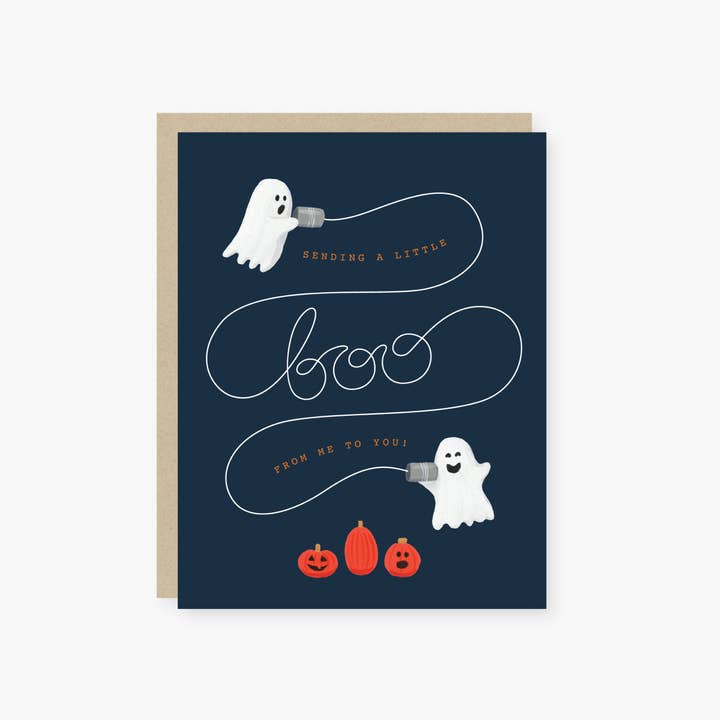 sending a little boo Halloween card for wholesale by 2021 Co.