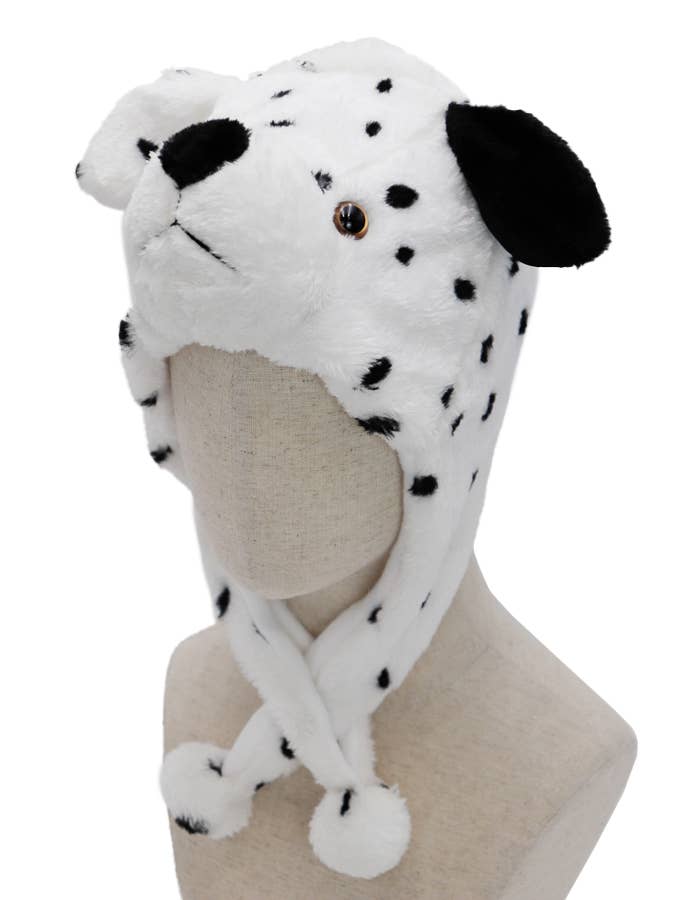 Cap Zone - Wholesale Costume – Women's - Animal Plush Teddy Fur Hat with Short Ear Flaps7